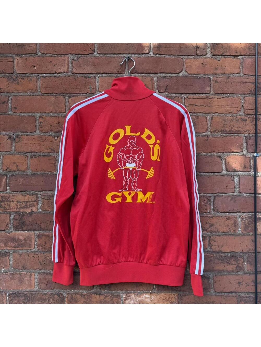 vintage golds gym track jacket 70s/80s M